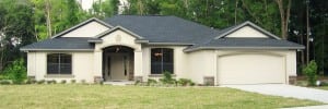 Jamestown - Front Exterior - Curington Homes - Ocala Florida Contractor