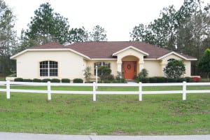 Hawthorne - Front Exterior - Curington Homes - Ocala Florida Contractor