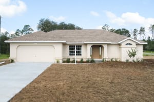 Hawthorne - Front Exterior - Curington Homes - Ocala Florida Contractor