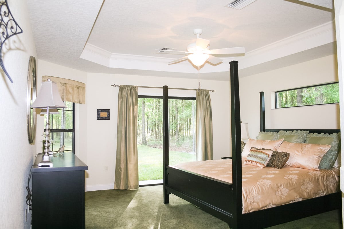 Jamestown - Master Bedroom - Curington Homes - Ocala Florida Contractor