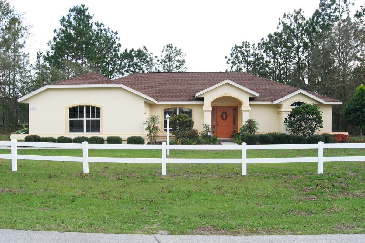 Hawthorne - Front Exterior - Curington Homes - Ocala Florida Contractor