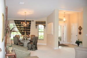 Sebastian - Dining Room Entry Foyer - Curington Homes - Ocala Florida Contractor