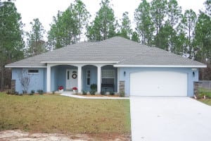 Sebastian - Front Exterior - Curington Homes - Ocala Florida Contractor