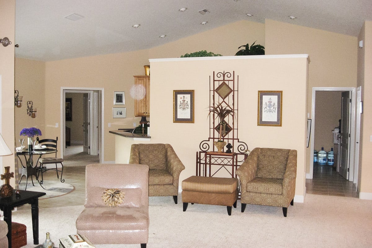 Sebastian - Family Great Room - Curington Homes - Ocala Florida Contractor