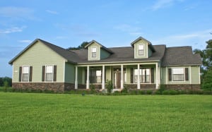 Wellington Country - Front Exterior - Curington Homes - Ocala Florida Contractor