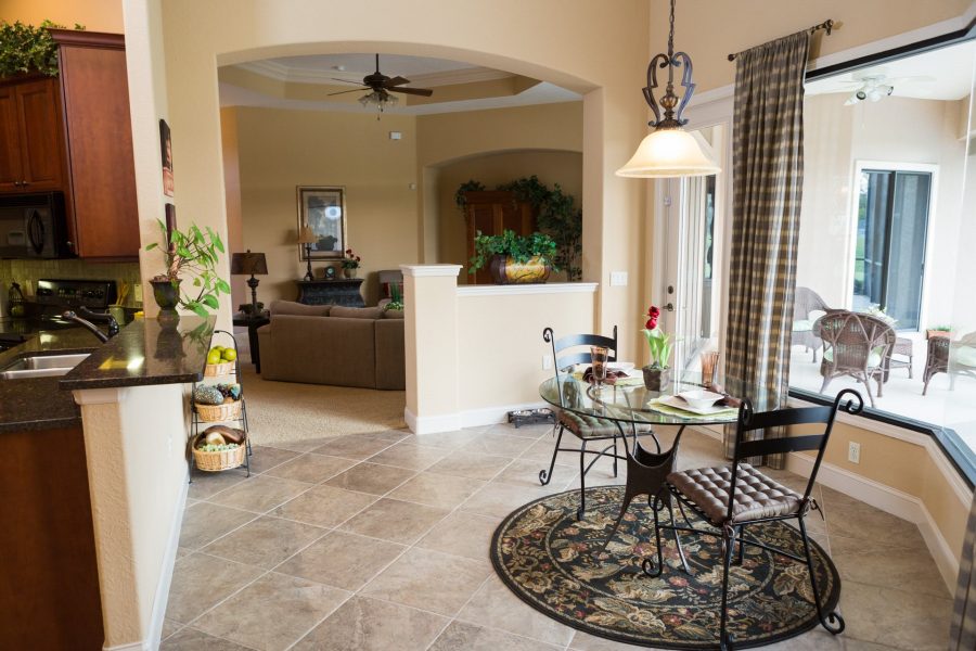 Windemere - Breakfast Nook - Curington Homes - Ocala Florida Contractor
