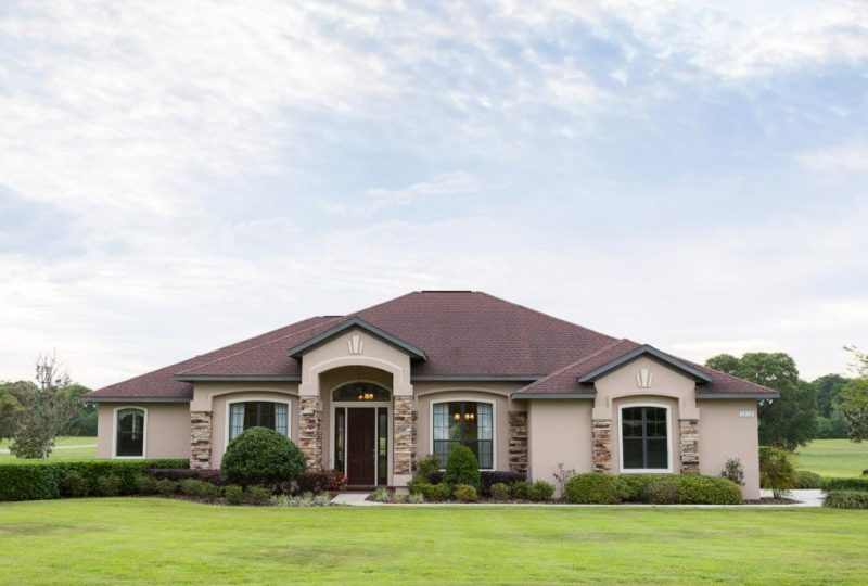 Home Builder in Ocala, Florida - Windemere - Front Exterior - Curington Homes