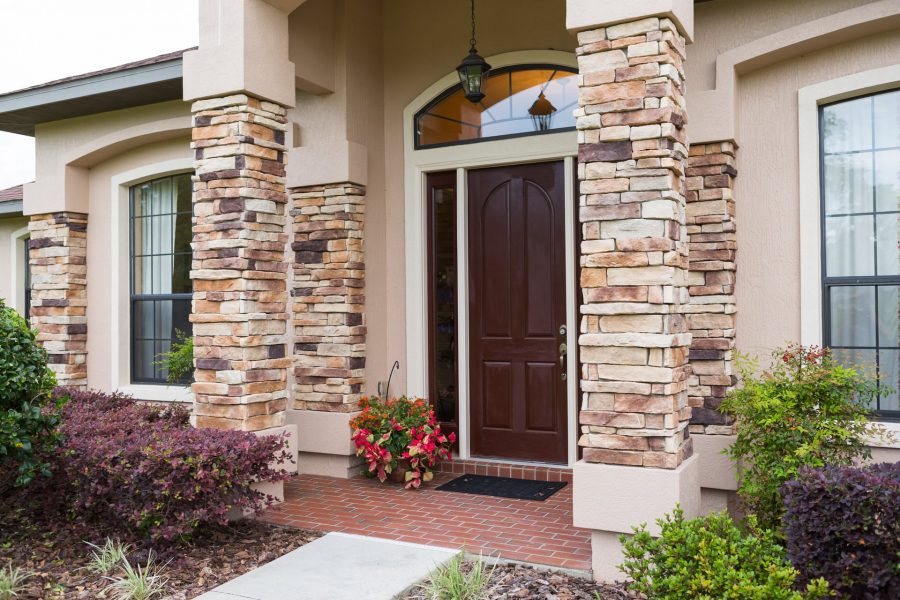 Windemere - Front Entry Exterior - Curington Homes - Ocala Florida Contractor