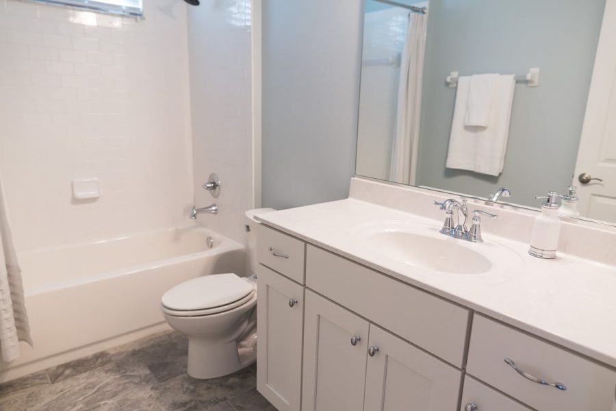 Curington Homes - Ocala Florida Home Builder - Sebastian Model Summerset Estates - Bathroom