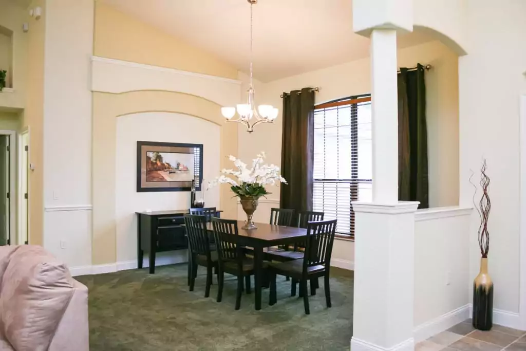 Jamestown - Dining Room - Curington Homes - Ocala Florida Contractor
